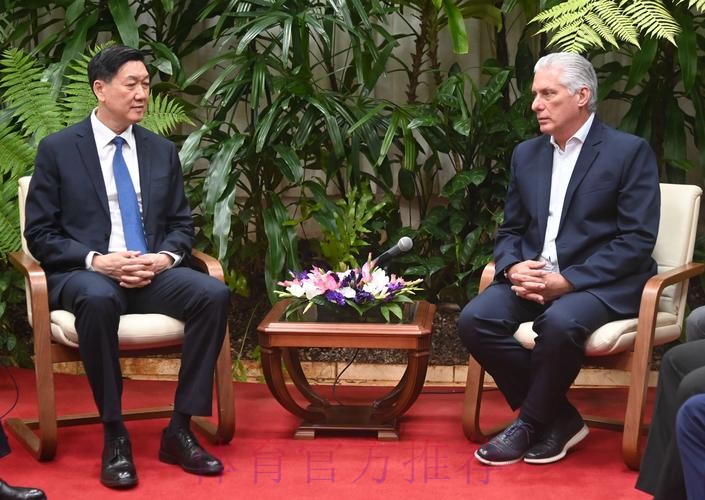 高志丹会见中国香港体协暨奥委会访问团